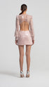 Cut Out Lotus Mini Dress